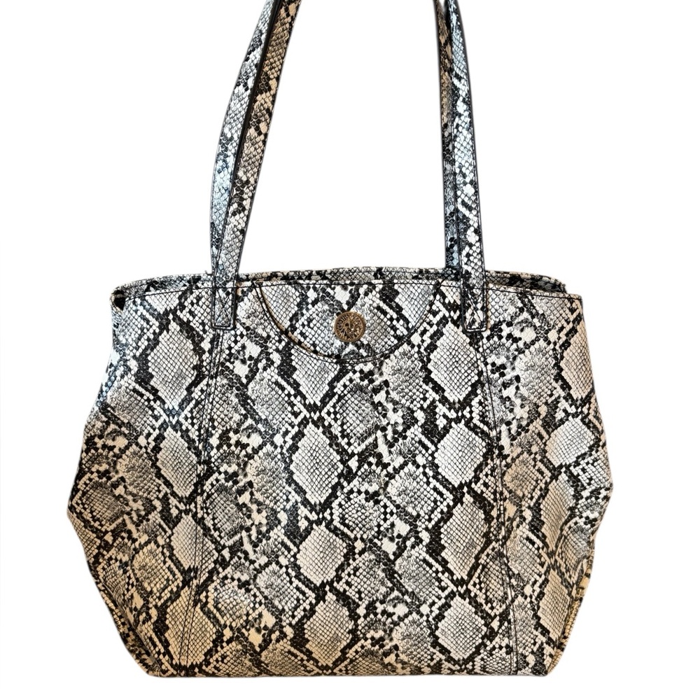 Anne Klein Snakeskin Pattern Tote Bag. Beautiful Bag.